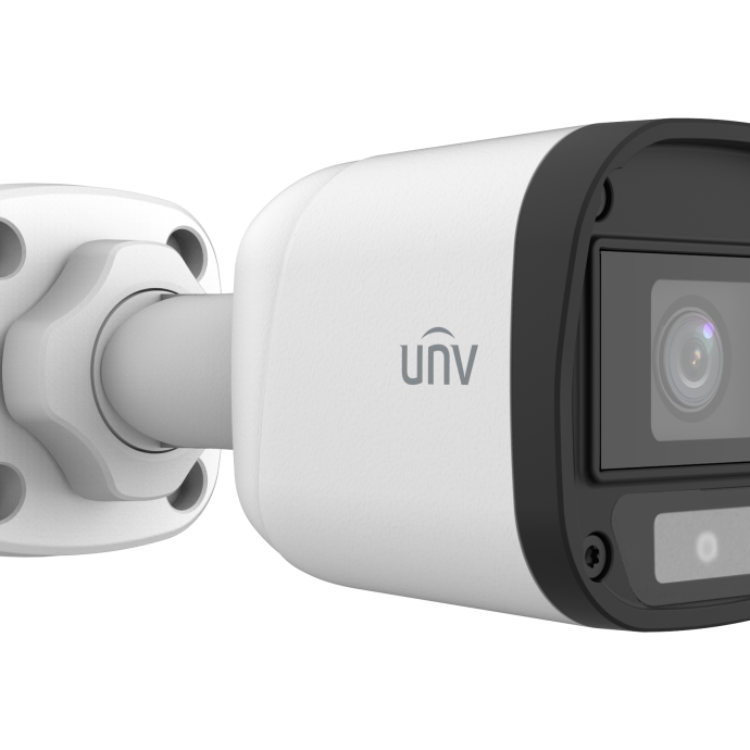 UNV 2MP AHD Color Hunter Bullet Camera UAC-B112-F40-W 20 Mtr IR Range  | IP67 waterproof and dustproof design Image