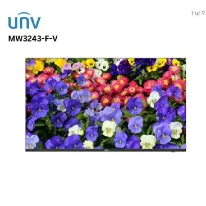 UNV MW3243-F-V | 43" UHD | 3840×2160 | HDMI & DP | 7×24 Operation | VESA Mount Image