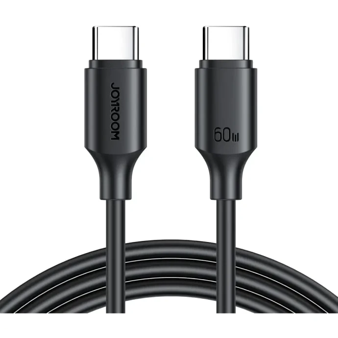 S-CC060A9 60W Type-C to Type-C Fast Charging Data Cable 1m-Black Image