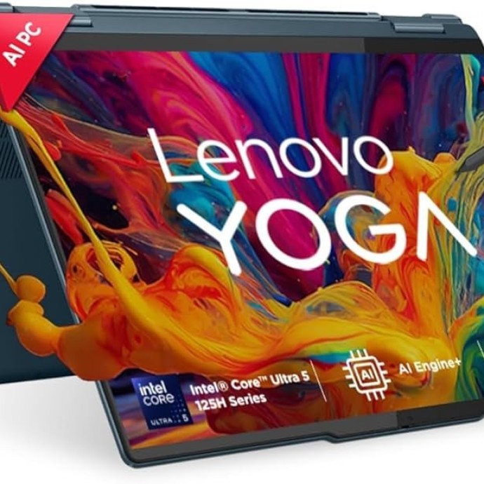Lenovo Yoga 7 Core Ultra 5 125H 16GB RAM 512B SSD 14" 2.8K OLED Win 11 Grey 71Wh 1 Year Image