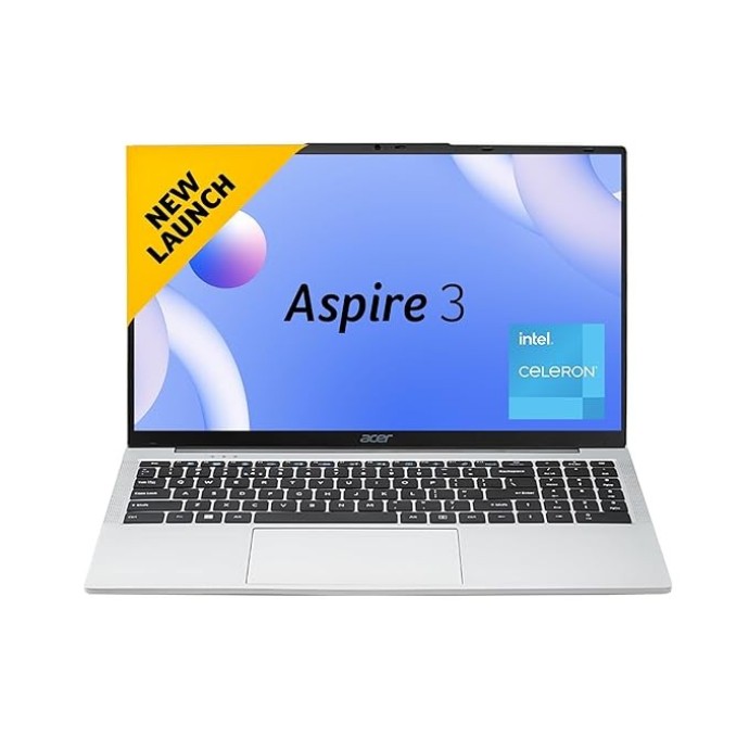 ACER ASPIRE 3 A325-45 | Intel Celeron N 4500 | 8GB DDR4 RAM | 256GB PCIe NVMe SSD | 15.6 Inch Antiglare FHD Display Image