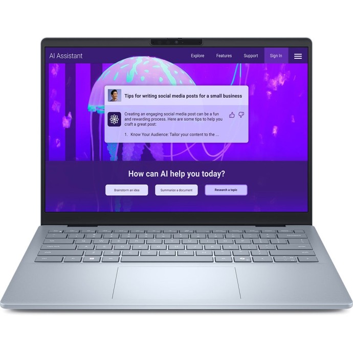 DELL PLUS 14 542IN1 AMD RYZEN 7 AI 350 16GB RAM 1TB SSD 14" Touch 2 -1 DISPLAY 1YEAR Image