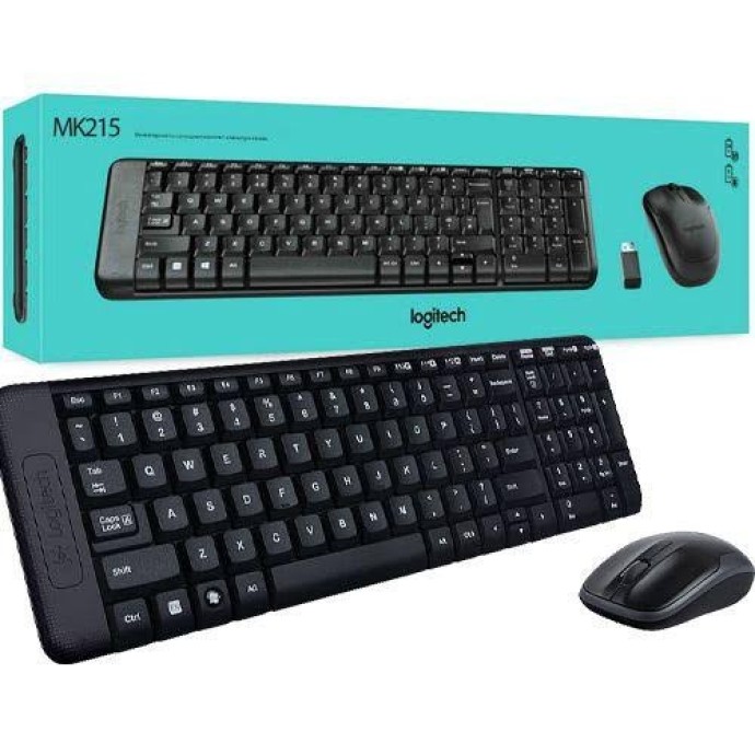 Logitech MK215 Wireless Keyboard and Mouse Image