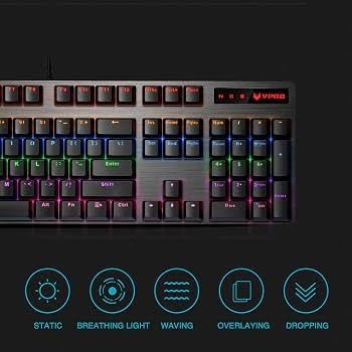 Rapoo V500 Pro Gaming Mechanical Backlit Keyboard Image