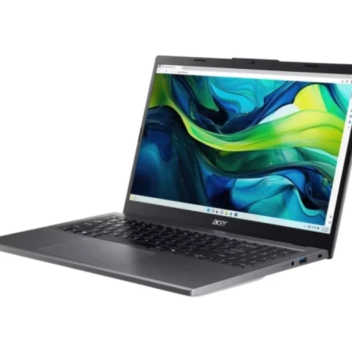 ACER ASPIRE 15 | Ryzen 5 8640HS | 16GB DDR5 | 512GB SSD | 15.6" FHD | Backlit Fingerprint | Steel Grey | 1 Year Warranty Image