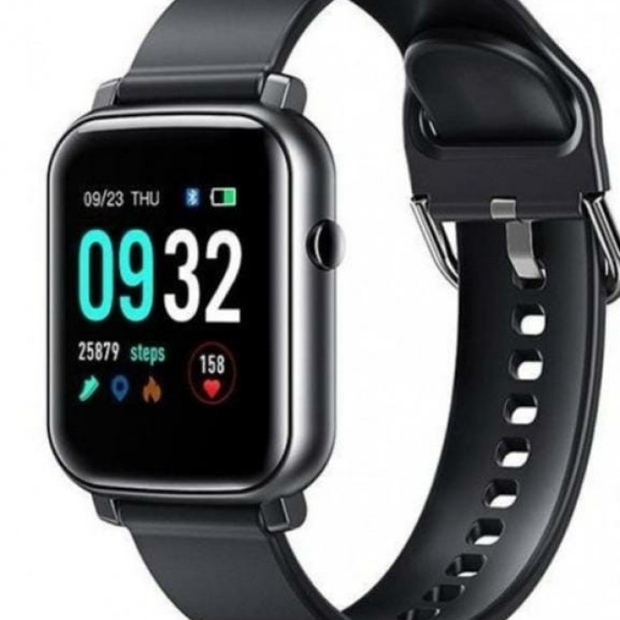 JR-FT1 Pro Smartwatch(With 20mm Silicone Black Strap）Gray Image