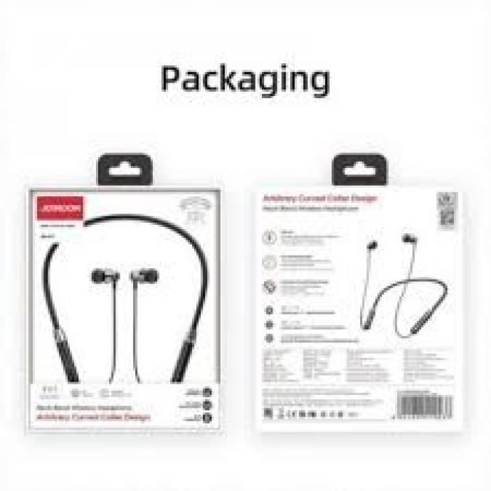 JoyRoom-D7 Neckband Headphone black Image