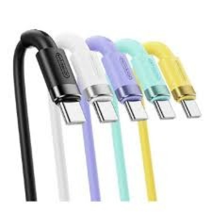 S-1224N2 Silicone iphone Data cable white/Yellow/red/purple Image