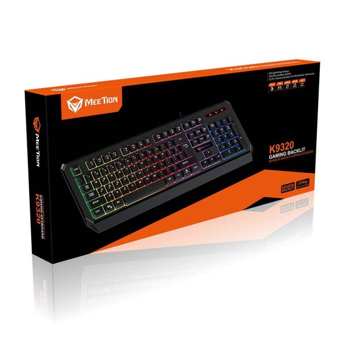 Meetion GAMING K9320 Backlit Gaming Keyboard Image