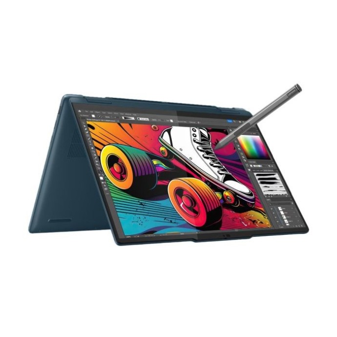 Lenovo Yoga 7 | Core Ultra 7 155H | 16GB RAM 1 TB SSD | 14" WUXGA OLED 400 nits | Touch Pen | Win 11 | Grey | 71Wh | 1 Year Warranty Image